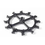 Cleaning Shoe Wheel for John Deere - Replaces OEM H201773 product photo