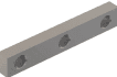 Threaded Bar Plate for John Deere - Replaces OEM HXE121397 product photo