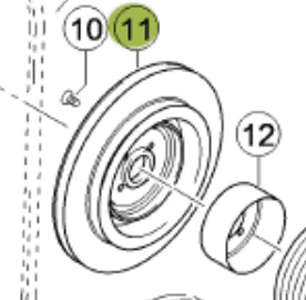 Aftermarket CLAAS Replacement Part - Replaces OEM 744940.O product photo