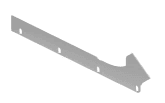 Support Plate for John Deere - Replaces OEM HXE40249 product photo