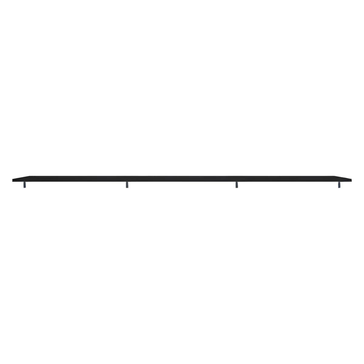 Aftermarket feeder house midfloor runner replacing John Deere OEM AXE28255 - side view