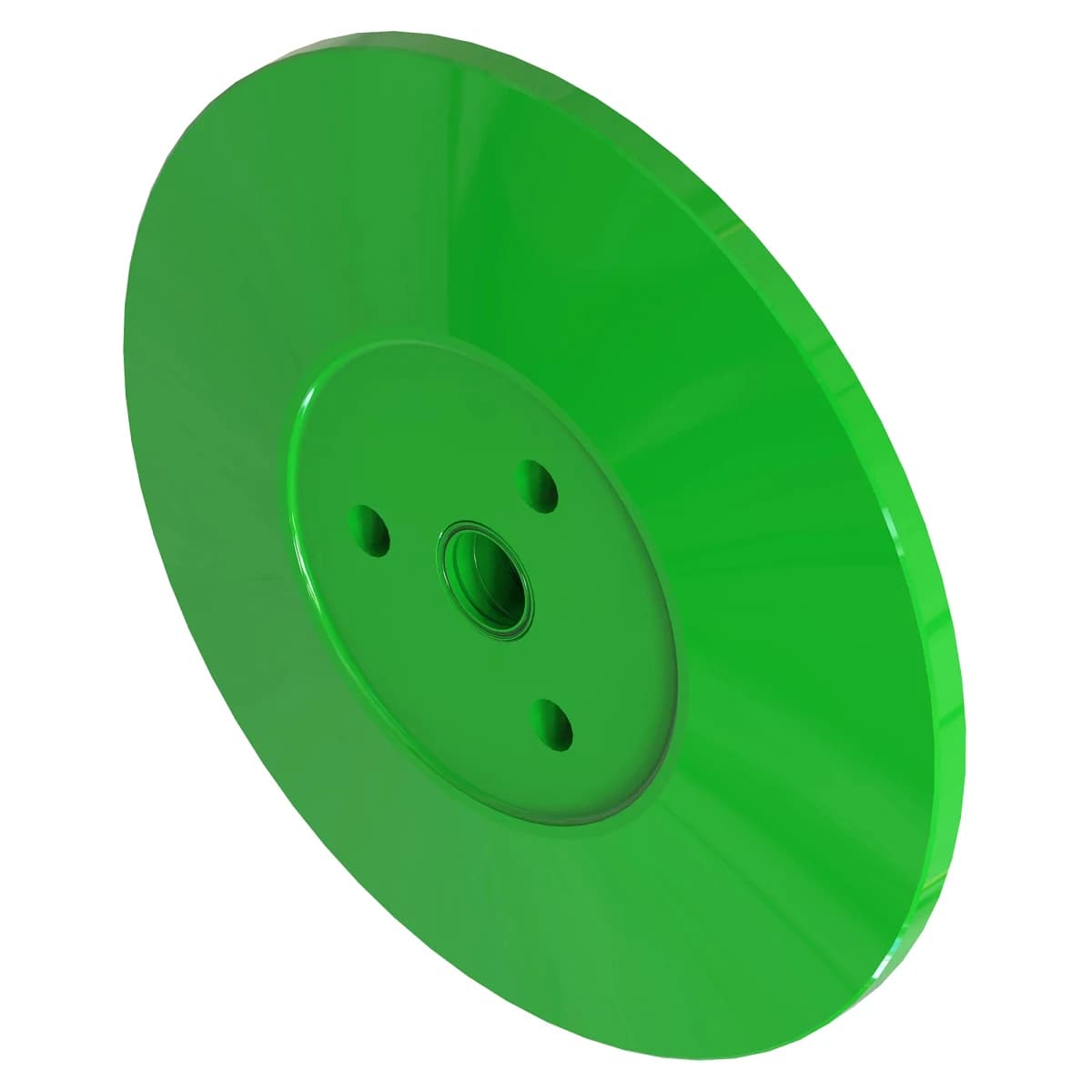 Aftermarket sheave replacing John Deere OEM AXE40934 - angled front view